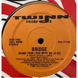 Bridge (4) Don't Go, Please Stay Vinyl 12" USED