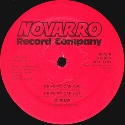 G-Five Drive My Car Vinyl 12" USED