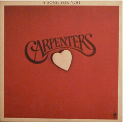 Carpenters A Song For You Vinyl LP USED