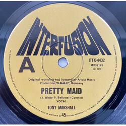 Tony Marshall Pretty Maid USED VINYL 7INCH 45 RPM SINGLE