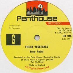 Tony Rebel Fresh Vegetable USED VINYL 12INCH