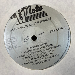 Alton Ellis 25th Silver Jubilee Vinyl LP USED