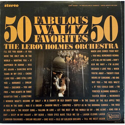 LeRoy Holmes Orchestra 50 Fabulous Waltz Favorites Vinyl LP USED