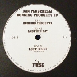 Dan Farserelli Running Thoughts EP USED VINYL 12INCH