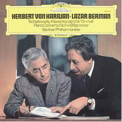 Pyotr Ilyich Tchaikovsky / Herbert von Karajan / Lazar Berman / Berliner Philharmoniker Klavierkonzert Nr. 1 B-Moll Vinyl LP USED