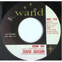 Chuck Jackson Hound Dog / Love Me Tender USED VINYL 7INCH 45 RPM