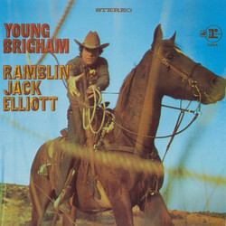 Ramblin' Jack Elliott Young Brigham Vinyl LP USED