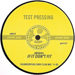 Abigail If It Don't Fit Vinyl 12" USED
