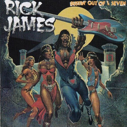 Rick James Bustin' Out Of L Seven Vinyl LP USED