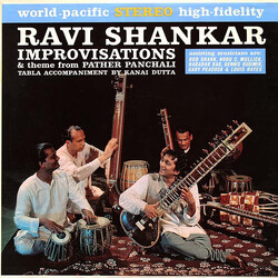 Ravi Shankar Improvisations & Theme From Pather Panchali Vinyl LP USED