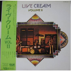 Cream (2) Live Cream Volume II Vinyl LP USED