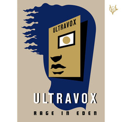 Ultravox Rage In Eden Vinyl LP USED