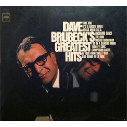 Dave Brubeck Dave Brubeck's Greatest Hits Vinyl LP USED