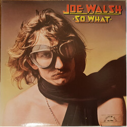 Joe Walsh So What Vinyl LP USED