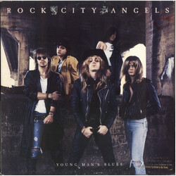 Rock City Angels Young Man's Blues Vinyl LP USED