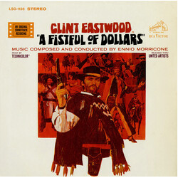 Ennio Morricone A Fistful Of Dollars Vinyl LP USED