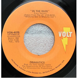 The Dramatics In The Rain / (Gimme Some) Good Soul Music USED VINYL 7INCH 45 RPM