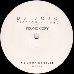 DJ Joio Electronic Beat Vinyl 12" USED