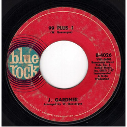 Albert "June" Gardner 99 Plus 1 / Mustard Greens USED VINYL 7INCH 45 RPM STYRENE