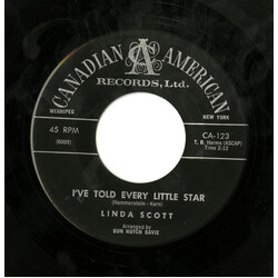 Linda Scott I've Told Every Little Star USED VINYL 7INCH 45 RPM