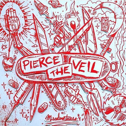 Pierce The Veil Misadventures Vinyl LP USED