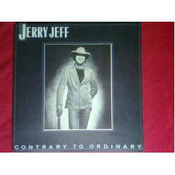 Jerry Jeff Walker Contrary To Ordinary Vinyl LP USED