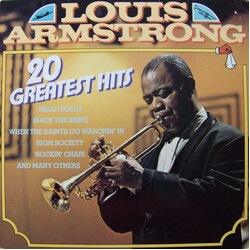 Louis Armstrong 20 Greatest Hits Vinyl LP USED
