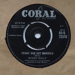 Buddy Holly Peggy Sue Got Married USED VINYL 7INCH 45 RPM SINGLE REPRESS