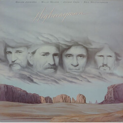 Waylon Jennings / Willie Nelson / Johnny Cash / Kris Kristofferson Highwayman Vinyl LP USED