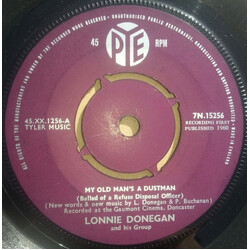 Lonnie Donegan And His Group My Old Man's A Dustman USED VINYL 7INCH 45 RPM SINGLE