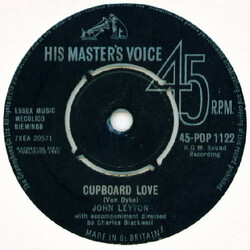 John Leyton Cupboard Love USED VINYL 7INCH 45 RPM SINGLE