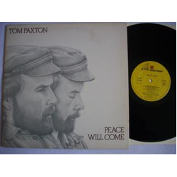 Tom Paxton Peace Will Come Vinyl LP USED