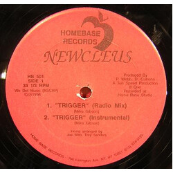 Newcleus Trigger USED VINYL 12INCH 33 S RPM