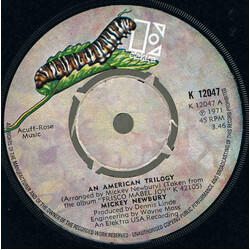 Mickey Newbury An American Trilogy Vinyl 7" USED