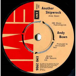 Andy Bown Another Shipwreck Vinyl 7" USED