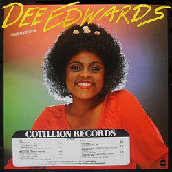 Dee Edwards Two Hearts Are Better Than One Vinyl LP USED