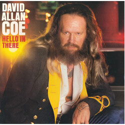 David Allan Coe Hello In There Vinyl LP USED