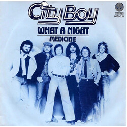 City Boy What A Night Vinyl 7" USED