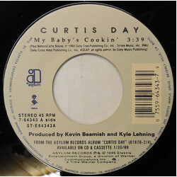 Curtis Day My Baby's Cookin' USED VINYL 7INCH 45 RPM SINGLE