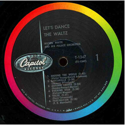 Hilton White And His Palace Orchestra Let's Dance The Waltz Vinyl LP USED