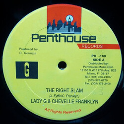 Lady G / Chevelle Franklyn The Right Slam USED VINYL 12INCH 45 RPM