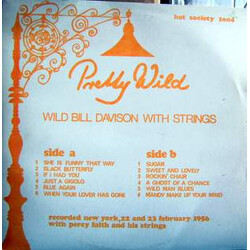 Wild Bill Davison Pretty Wild Vinyl LP USED