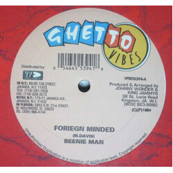 Beenie Man / Slick (8) Foriegn Minded / Look Away USED VINYL 12INCH 45 RPM