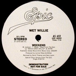 Wet Willie Weekend Vinyl 12" USED