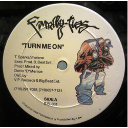 Trevor Sparks / Shelene / P. Famous Turn Me On USED VINYL 12INCH SINGLE