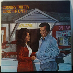 Conway Twitty & Loretta Lynn Honky Tonk Heroes Vinyl LP USED