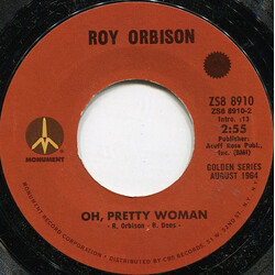 Roy Orbison Oh, Pretty Woman / It's Over USED VINYL 7INCH REISSUE 45 RPM