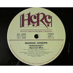 Margie Joseph Knockout USED VINYL 12INCH 33 S RPM STEREO