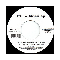 Elvis Presley Rubberneckin' (Paul Oakenfold Remix) USED VINYL 7INCH 45 RPM SINGLE