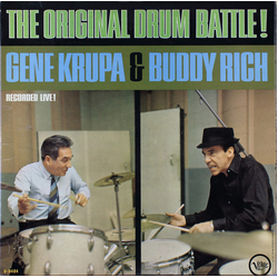 Gene Krupa / Buddy Rich The Original Drum Battle! Vinyl LP USED